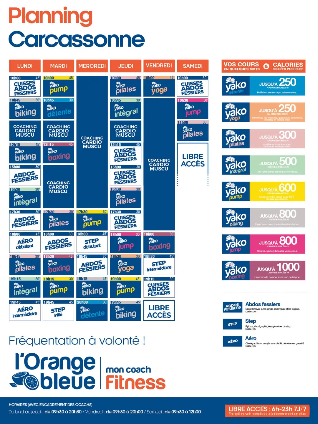 Orange Bleue Room De Sport