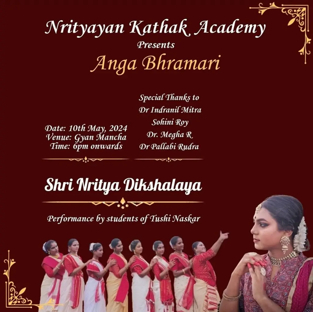 Rituparna Biswas Nrityayan kathak Academy,Garia, Kolkata