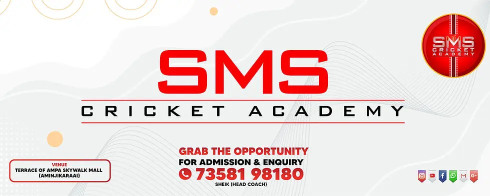 SMS CRICKET ACADEMY
