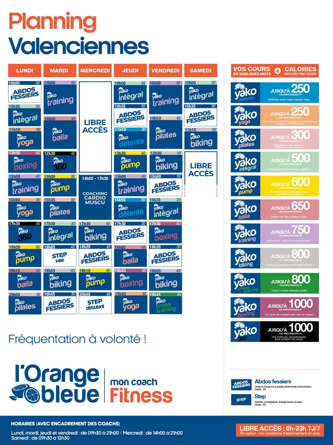 Orange Bleue Room De Sport