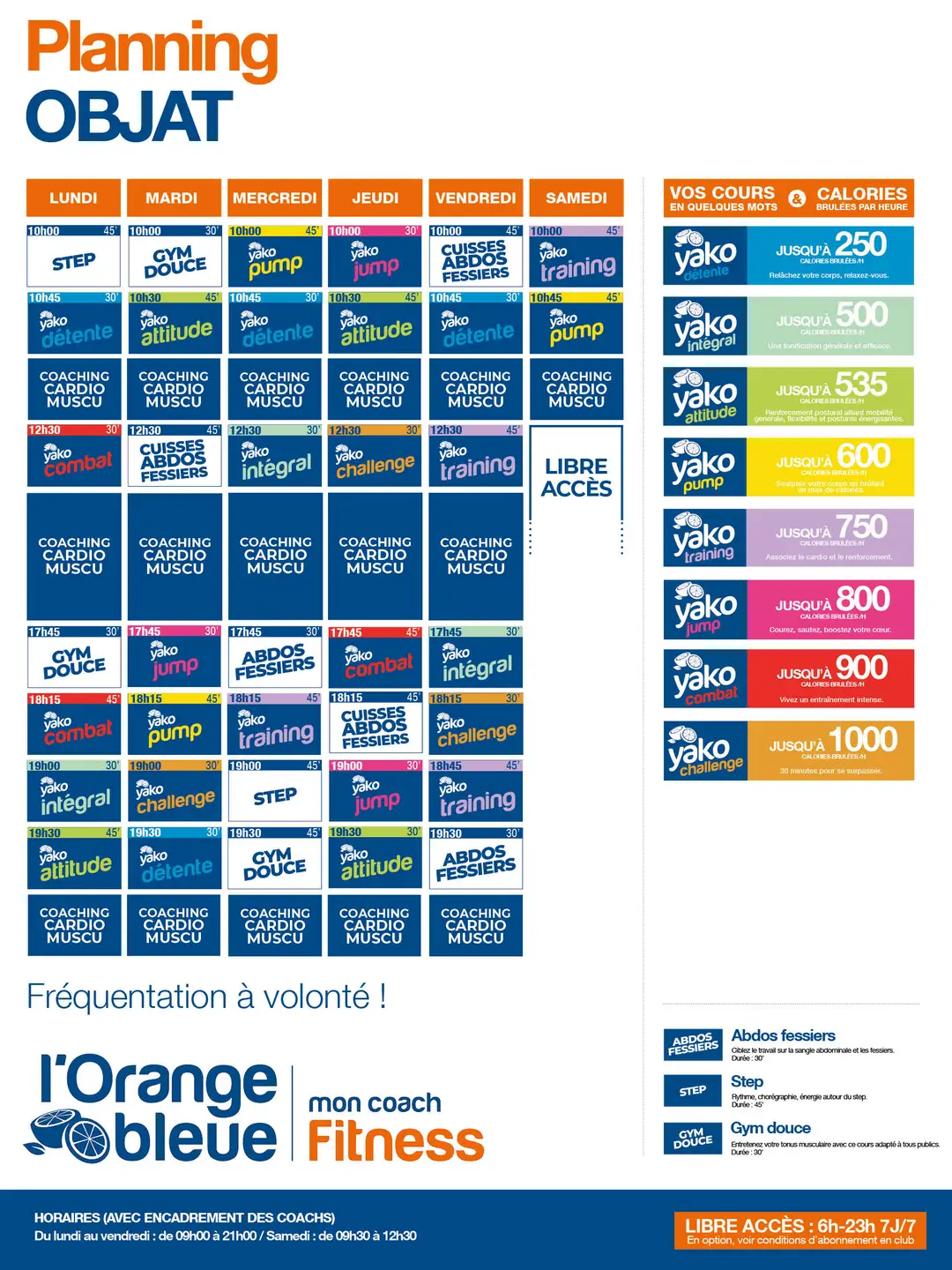 Orange Bleue Room De Sport