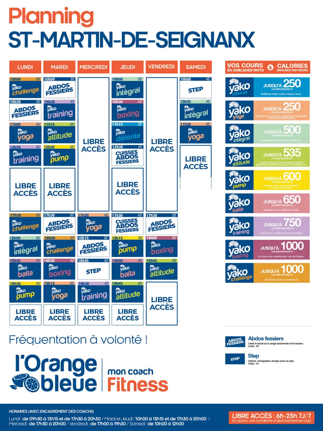 Orange Bleue Room De Sport