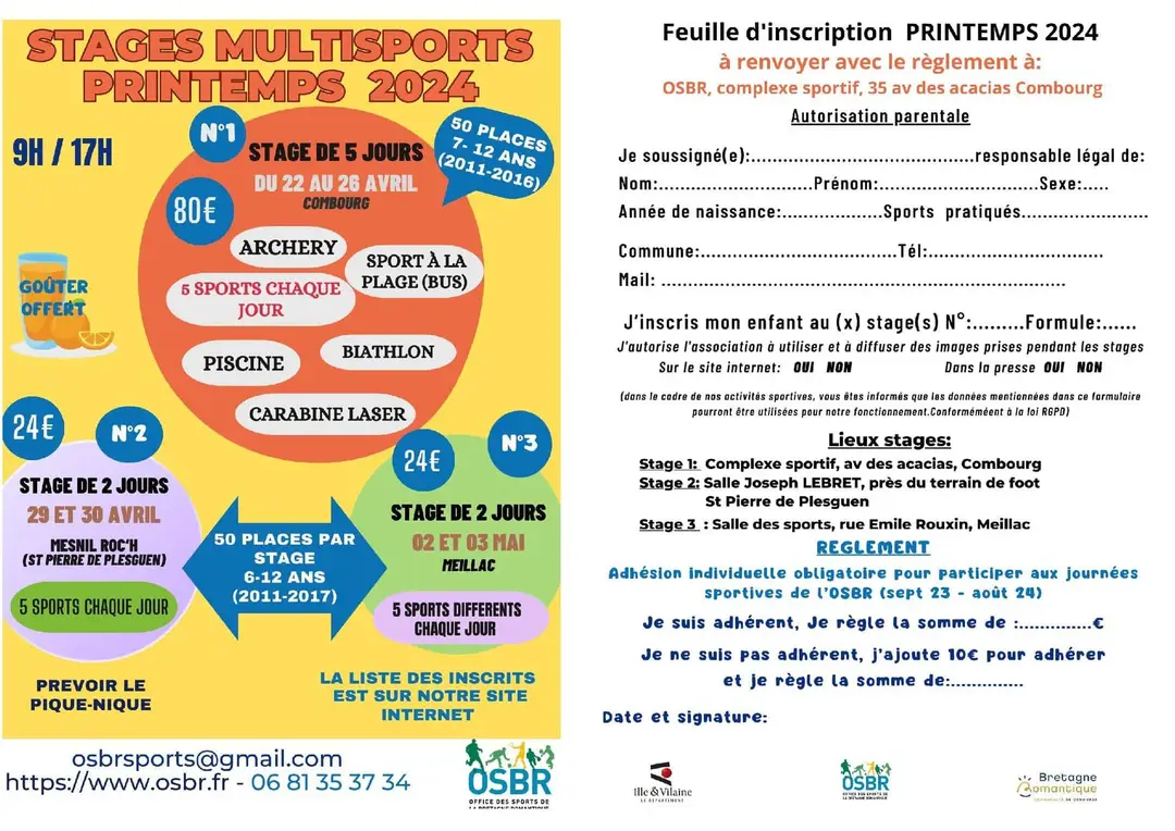 Parcours sportif