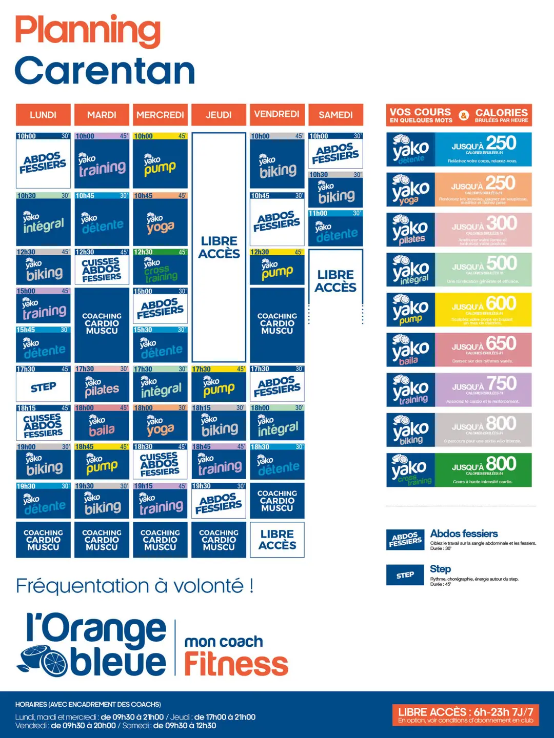 L'orange Bleue Mon Coach Fitness Carentan