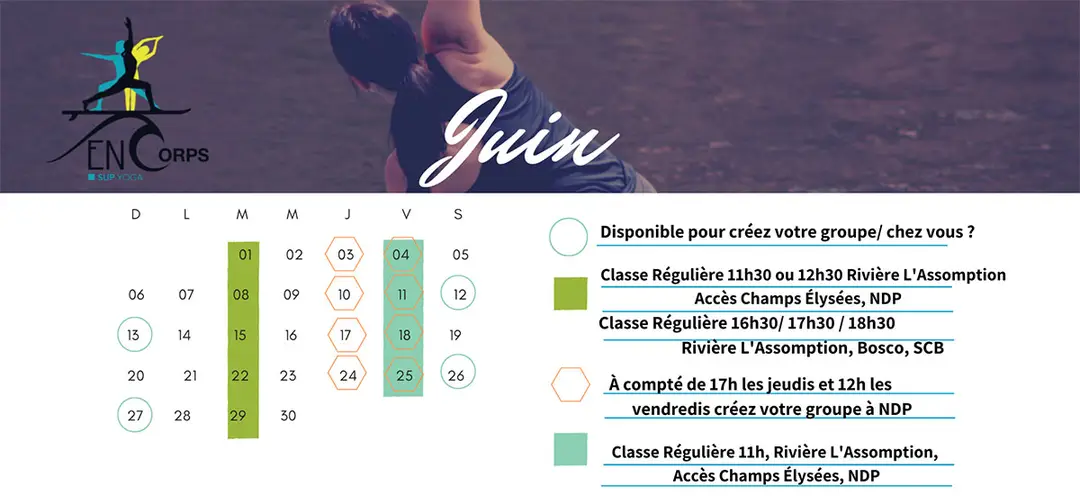 En corps Entrainement Joliette