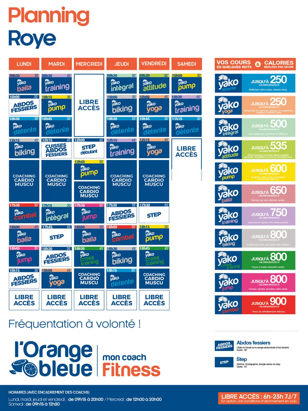 Orange Bleue Room De Sport
