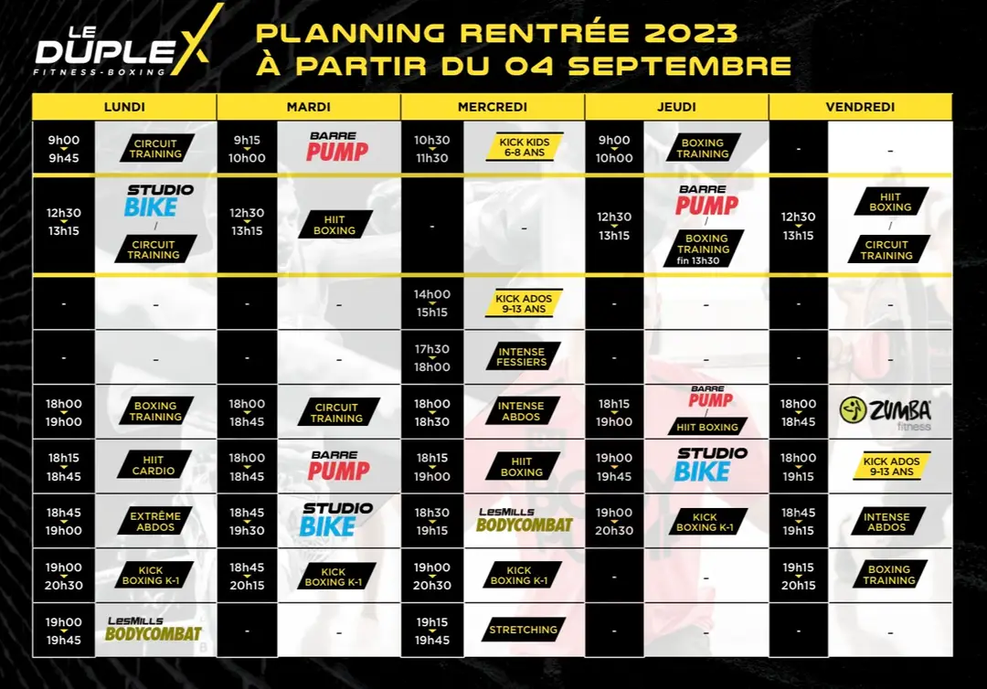 LE DUPLEX FITNESS & BOXING