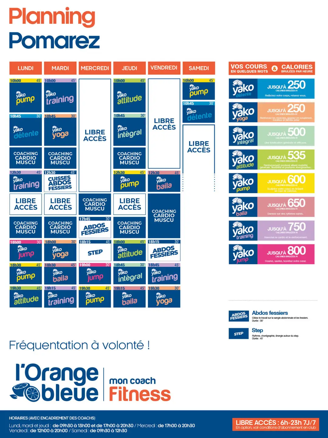 L'Orange bleue Mon Coach Fitness - Pomarez