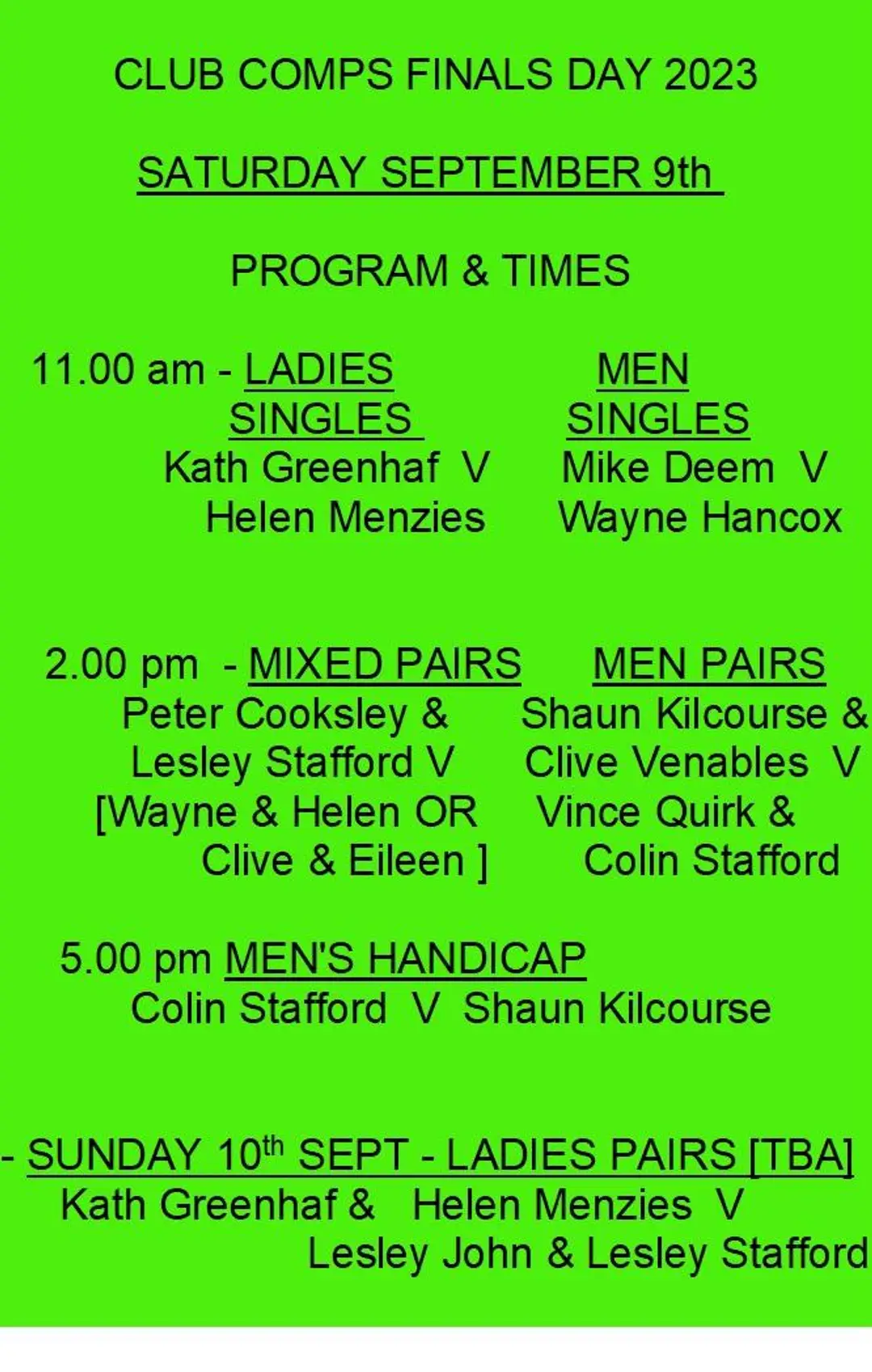 Machan Bowls Club