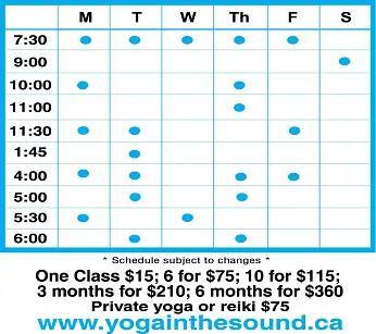 Yoga in the Sound