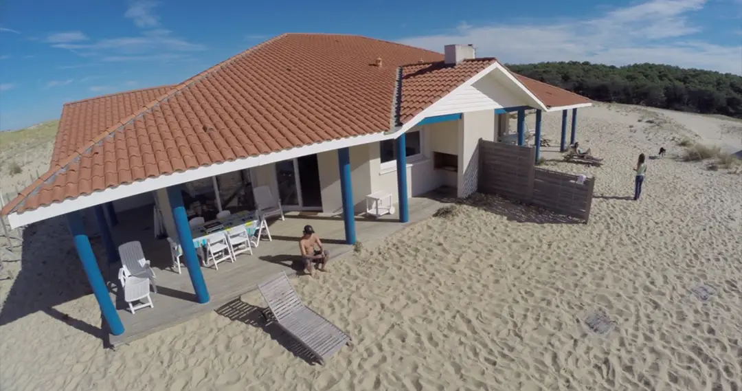 St girons surf house