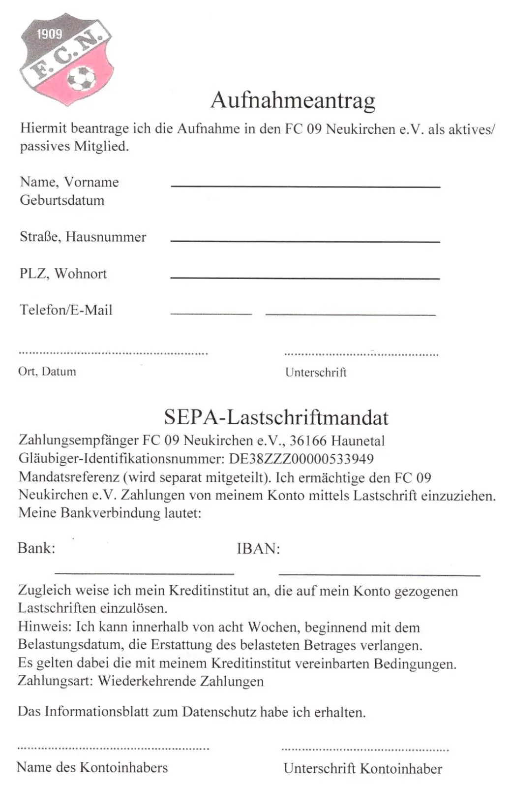 FC 1909 Neukirchen e.V.