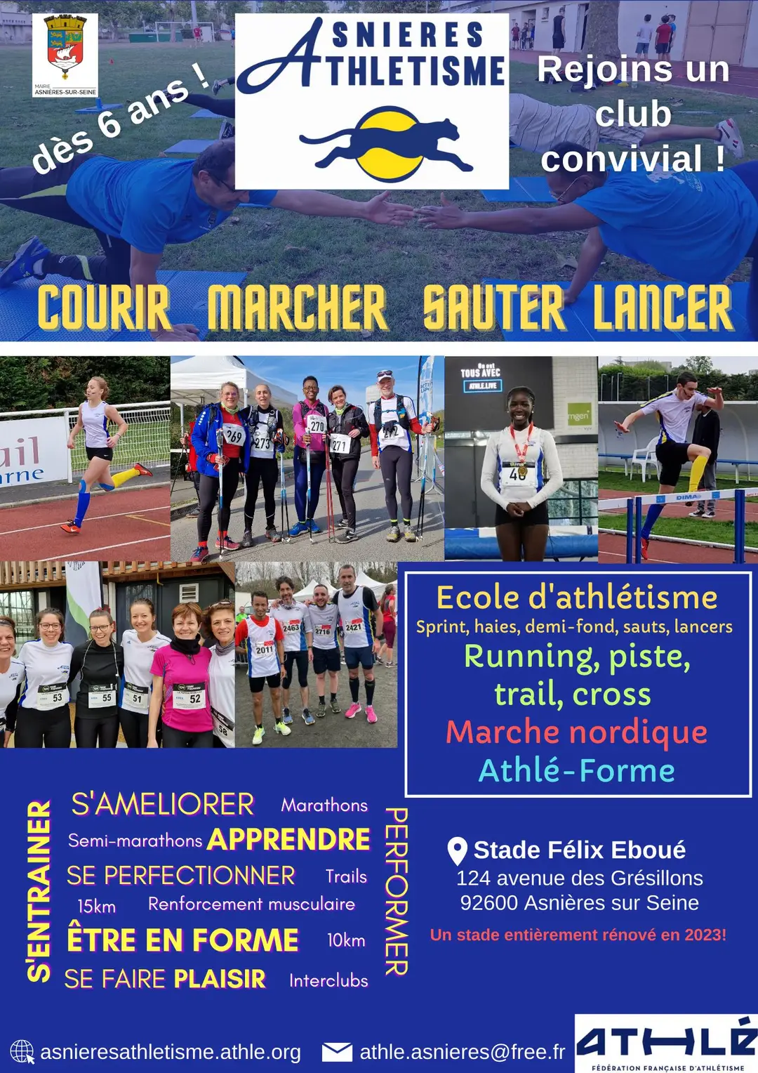Asnieres Sport Athletisme