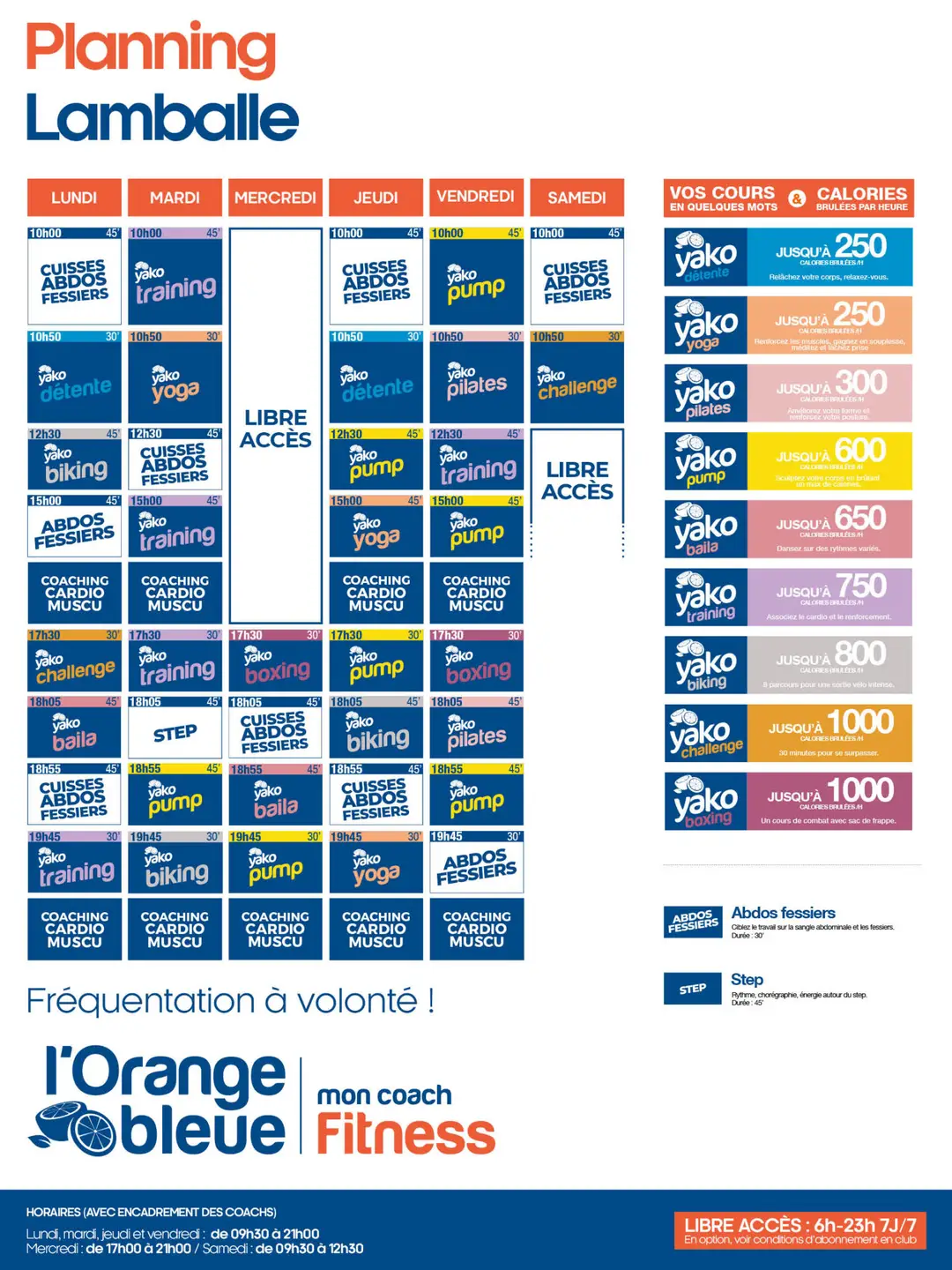 L'Orange Bleue - salle de sport