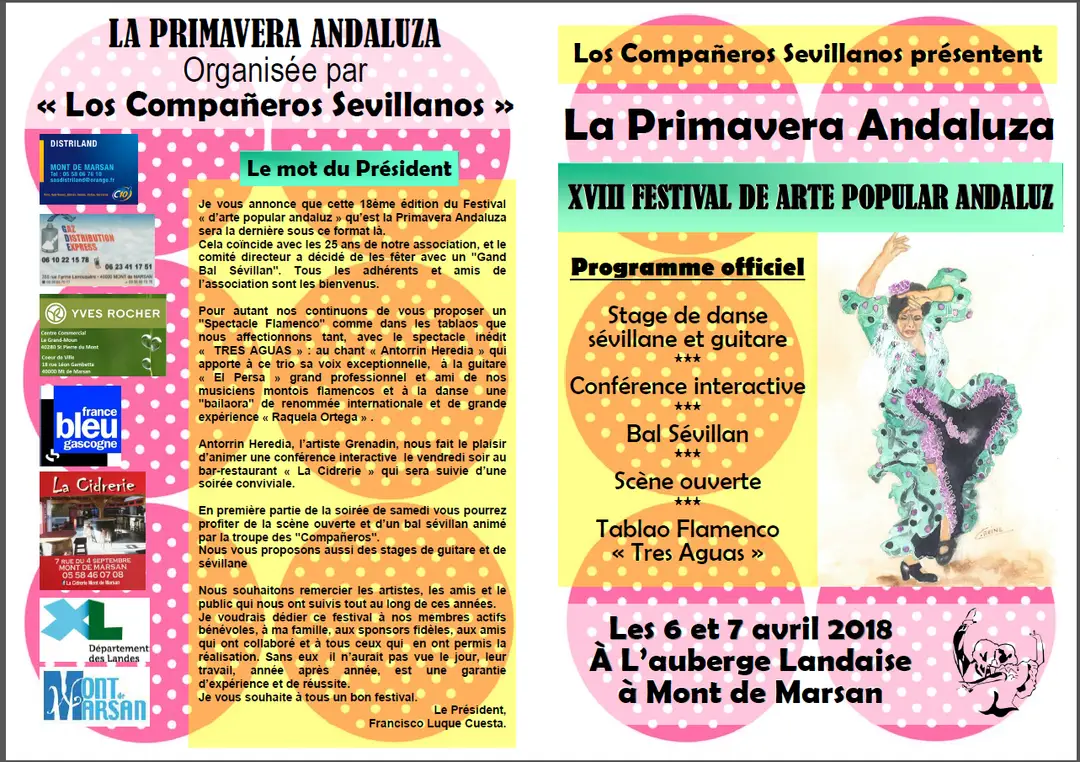 Los Companeros Sevillanos : Dance School Flamenco Et Sevillanes
