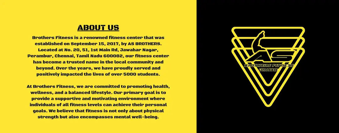 AS BROTHERS FITNESS UNISEX