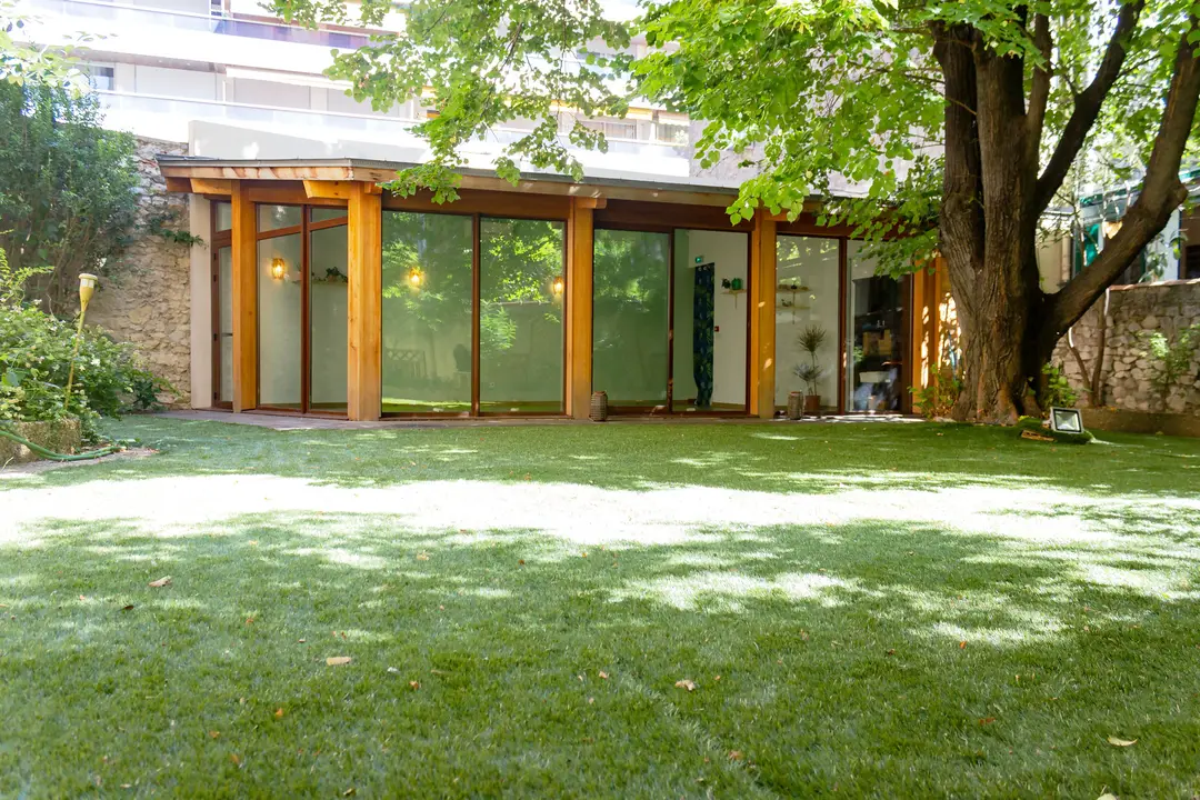Yoga coté jardin
