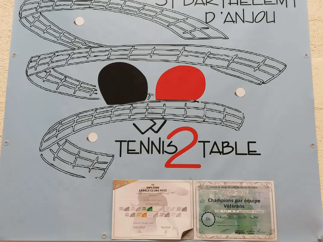 Tennis de table - T2T Saint Barthélemy
