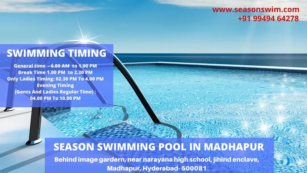 Seasons Indoor Swimming Pool in Madhapur