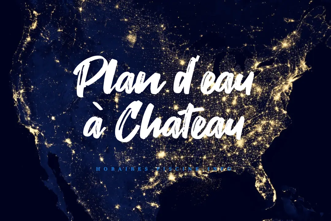 Plan d'eau à Chateau-Arnoux-Saint-Auban