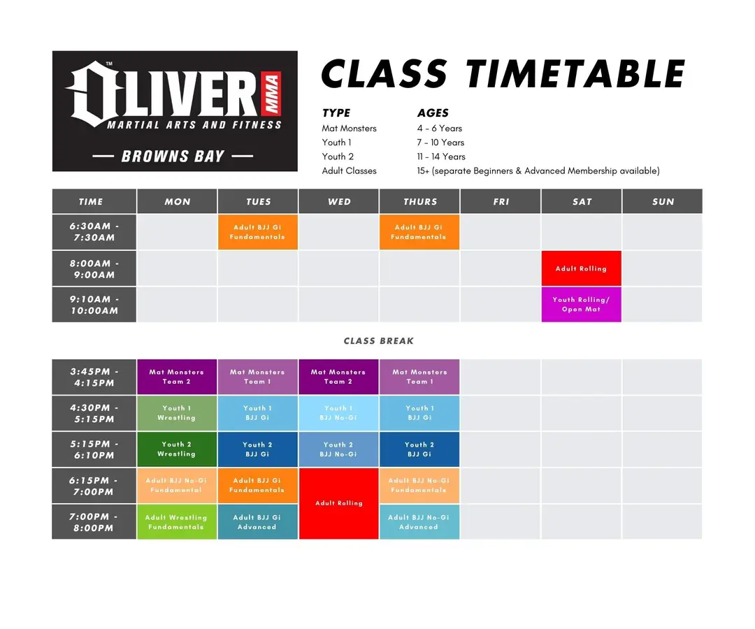 Oliver MMA Browns Bay