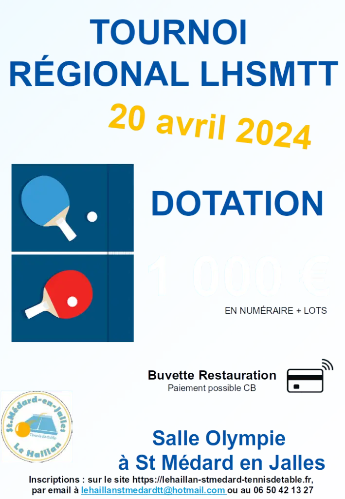 33 - Sud Medoc Tennis de Table