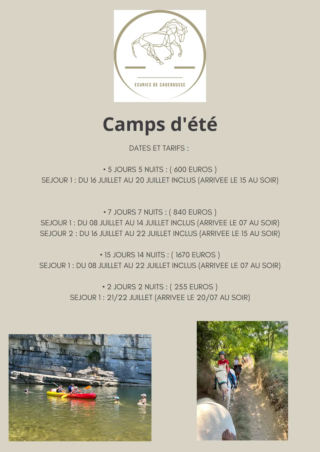 ECURIES DE CADEROUSSE