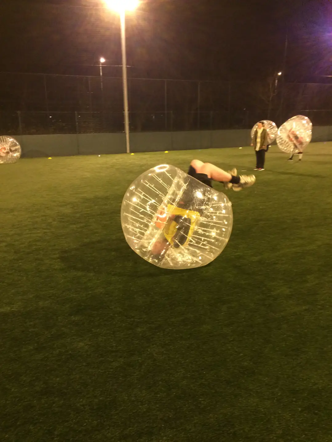 HAVING A BUBBLE