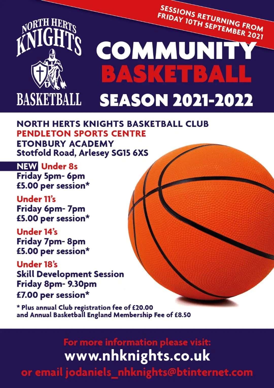 North Herts Knights Basketball Club