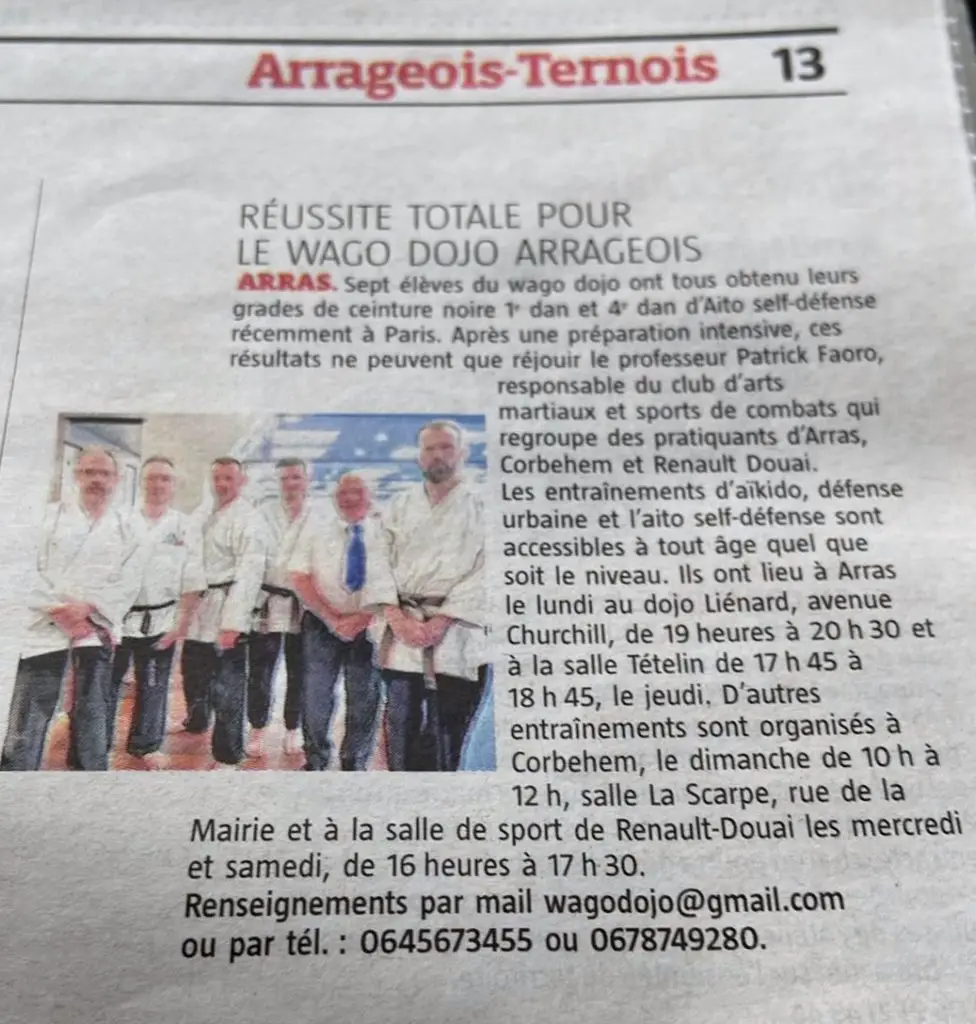 Wago Dojo Arras