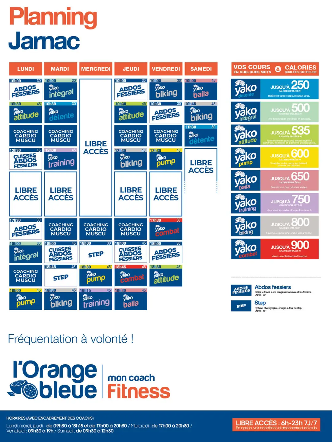 Orange Bleue Jarnac / Fitness En Forme