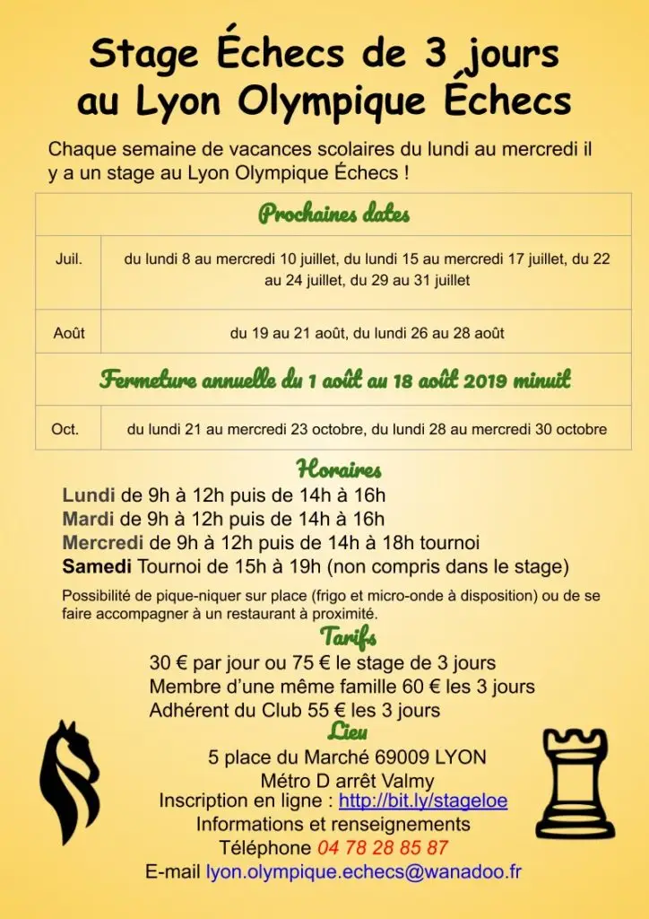 Lyon Olympic Chess