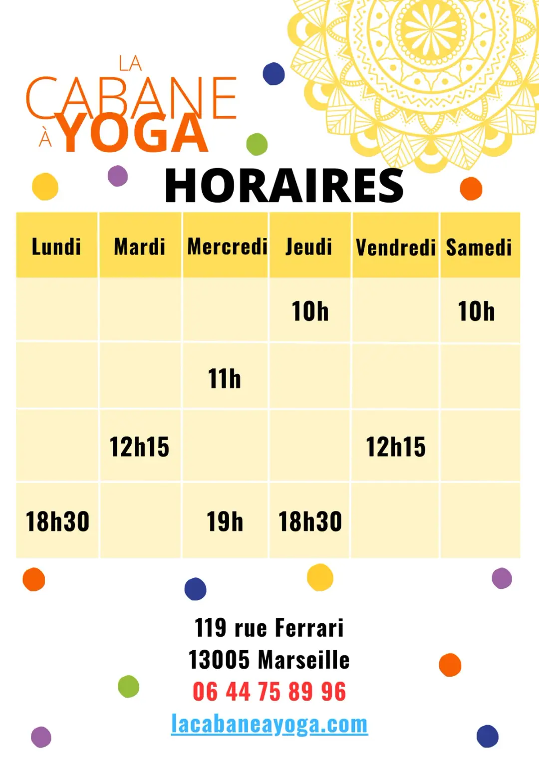 La cabane a yoga