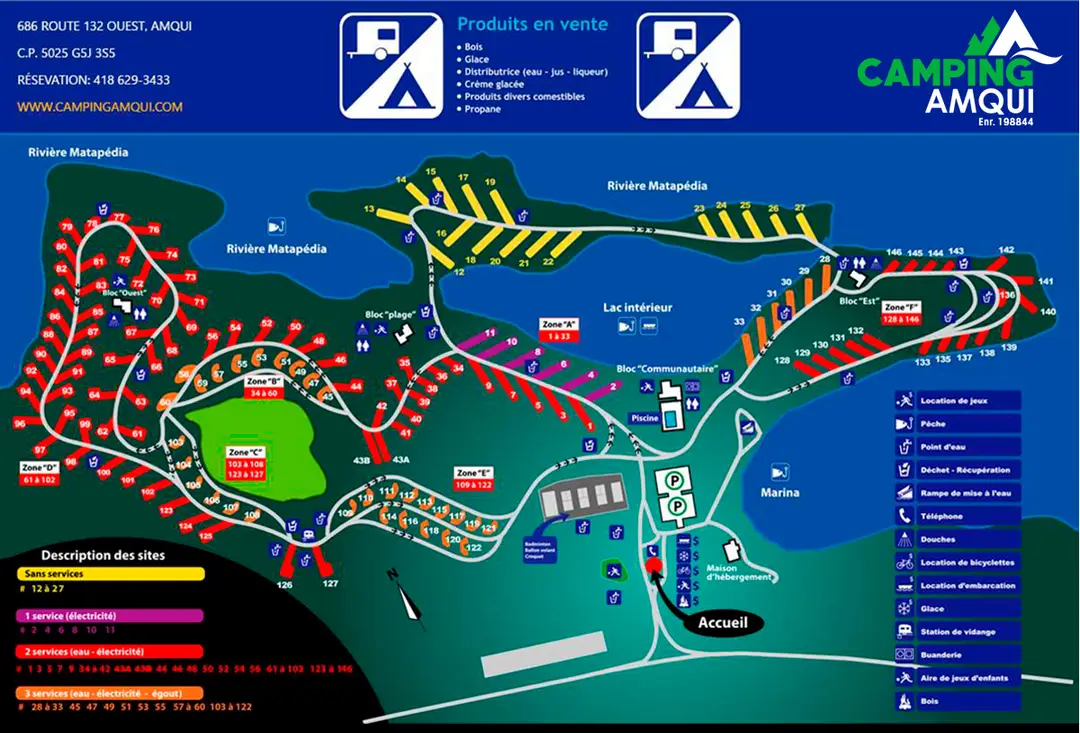 Camping d'Amqui
