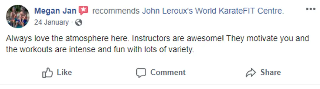 John Leroux's World KarateFIT Centre
