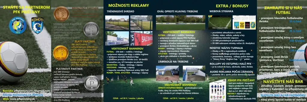Futbalové ihrisko Piešťany