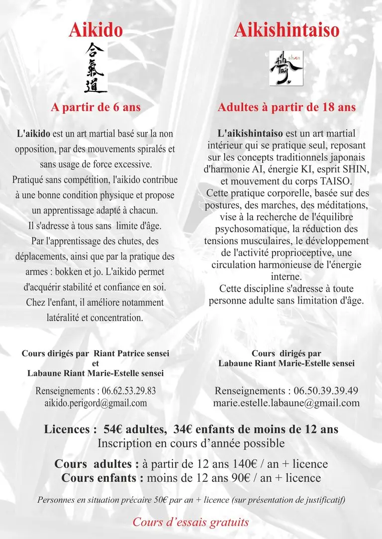 Academy Aikido Du Périgord