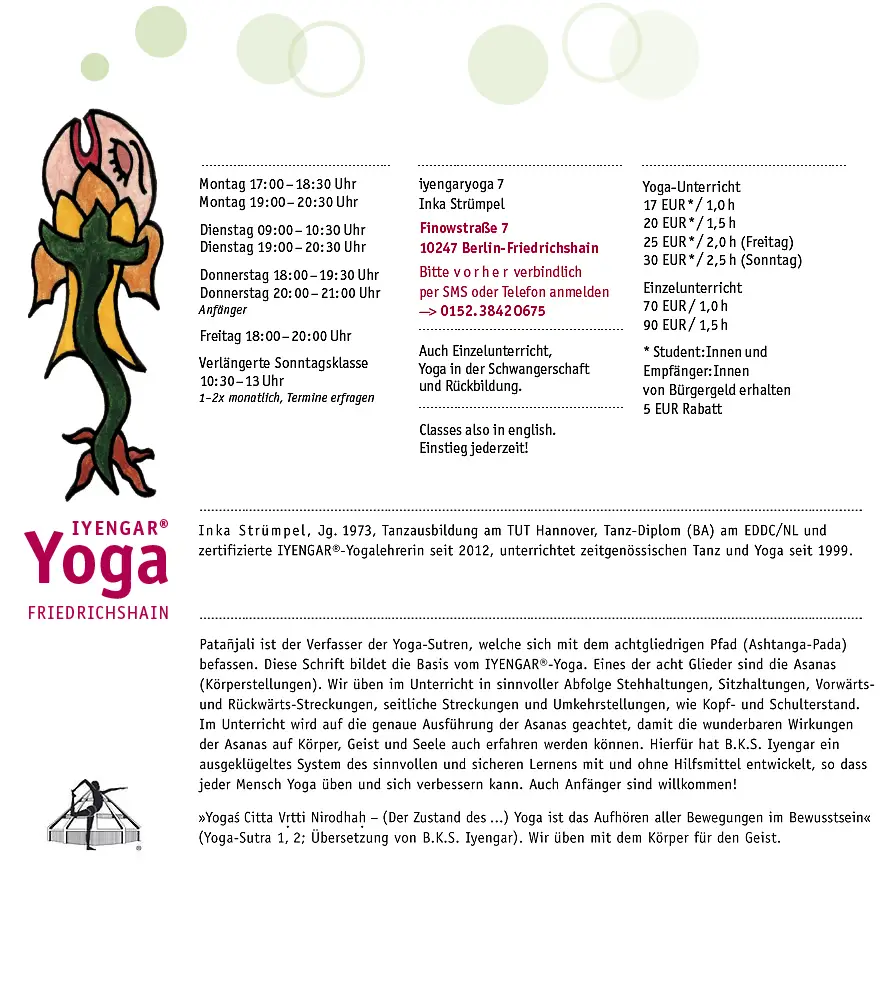 Iyengar Yoga 7 Friedrichshain