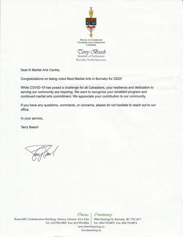K Martial Arts Centre (Taekwondo & Hapkido)