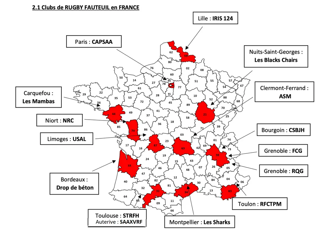 ATLANTIQUE RUGBY FAUTEUIL