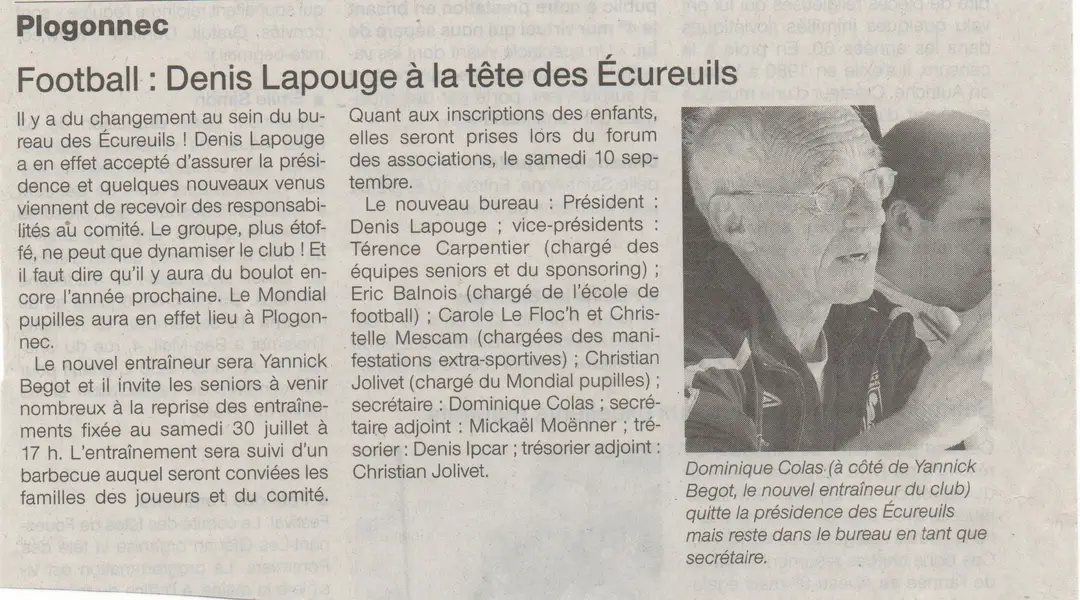 Ecureuils Sportifs de Plogonnec