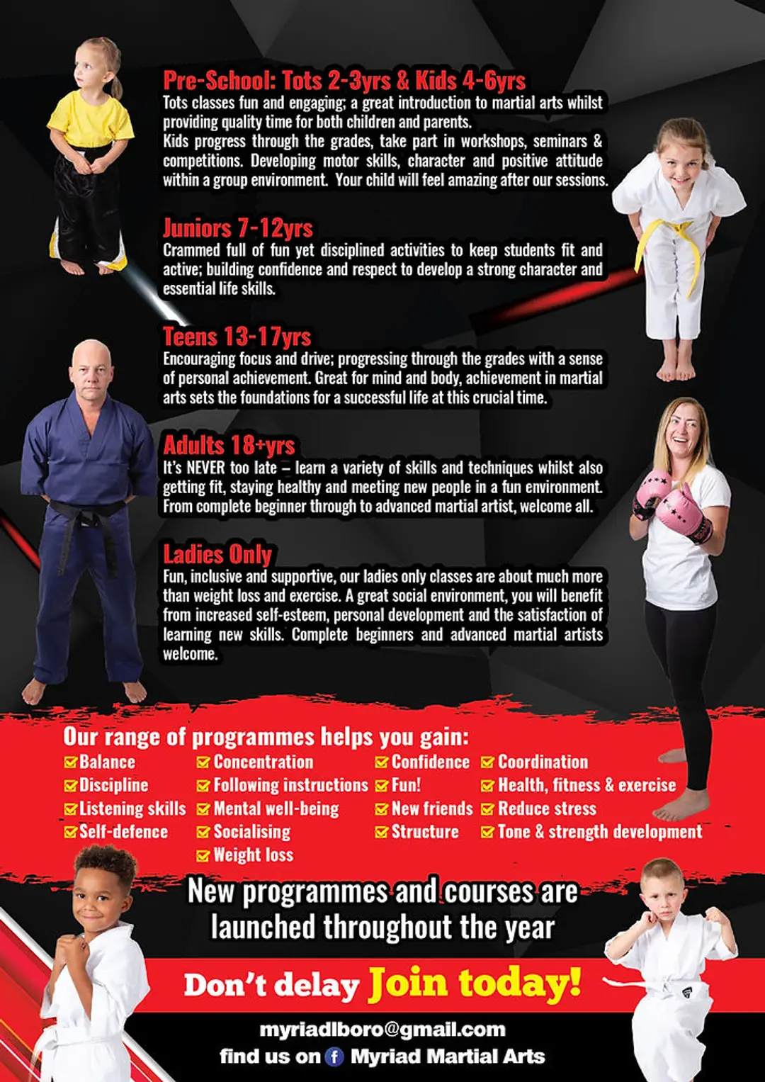 Myriad Martial Arts