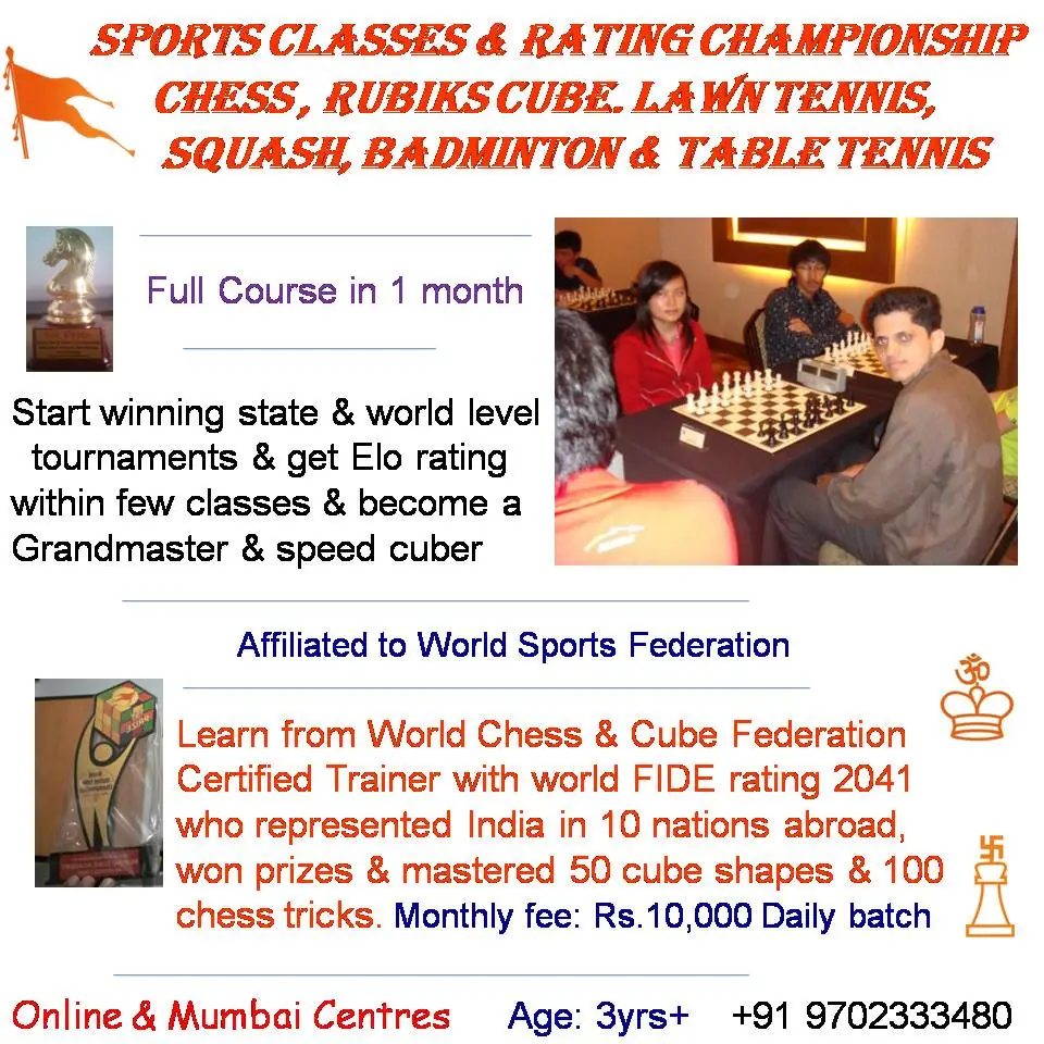 Nerul Chess & Rubiks Cube Institute