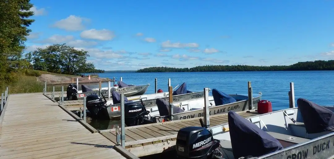 Crow Duck lake camp