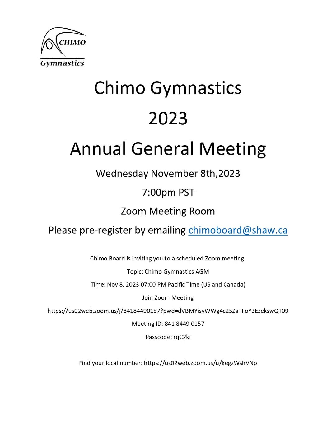 Chimo Gymnastics