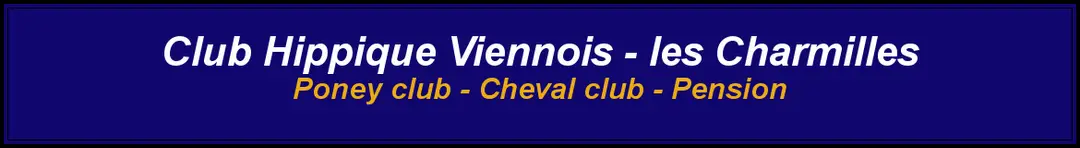 CLUB HIPPIQUE VIENNOIS