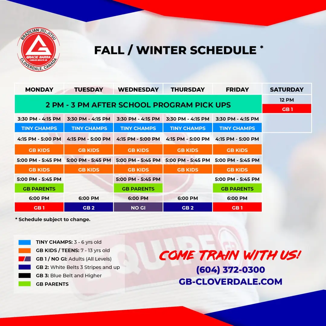 Gracie Barra Cloverdale Jiu Jitsu & Self Defense