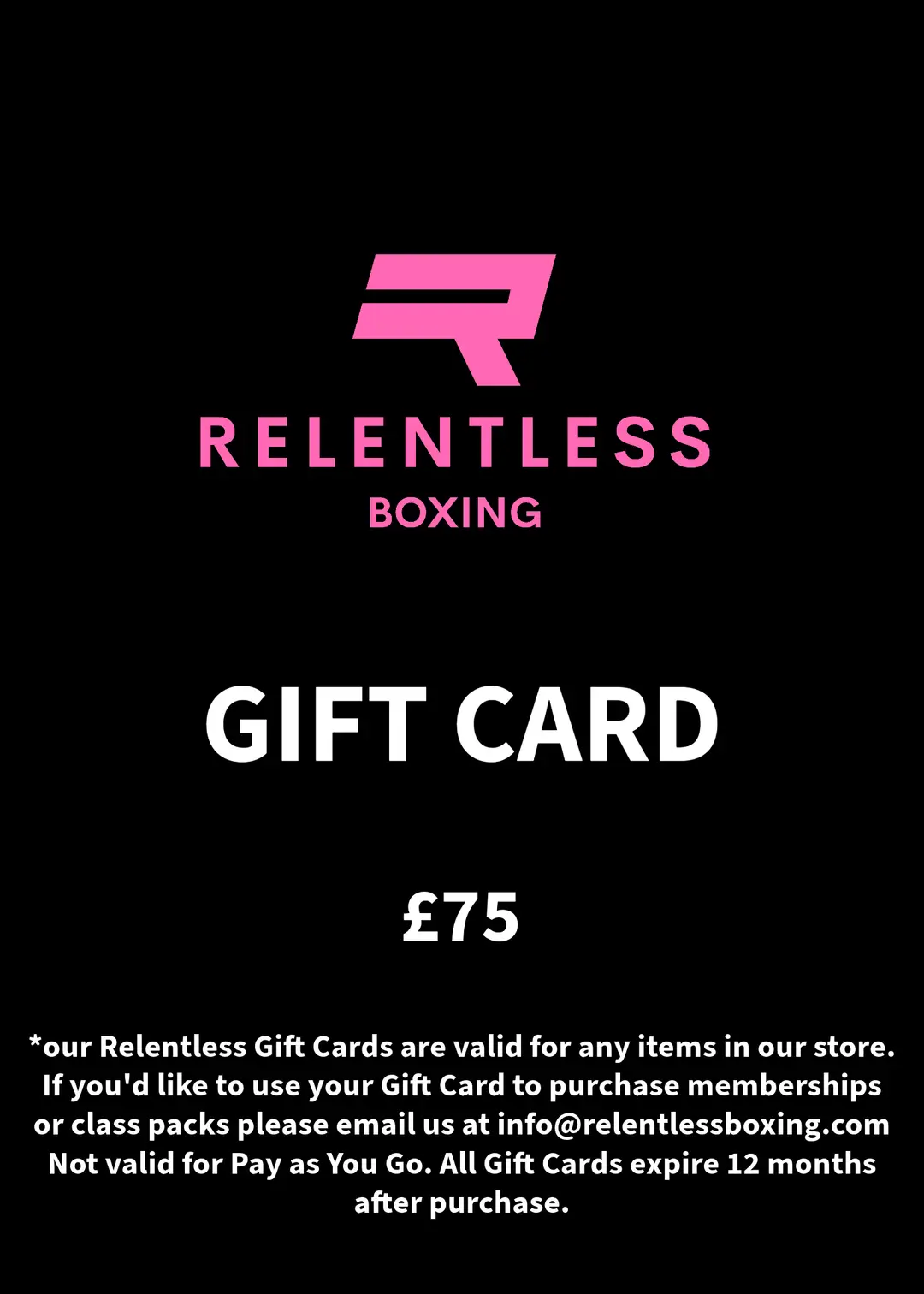 Relentless Boxing London