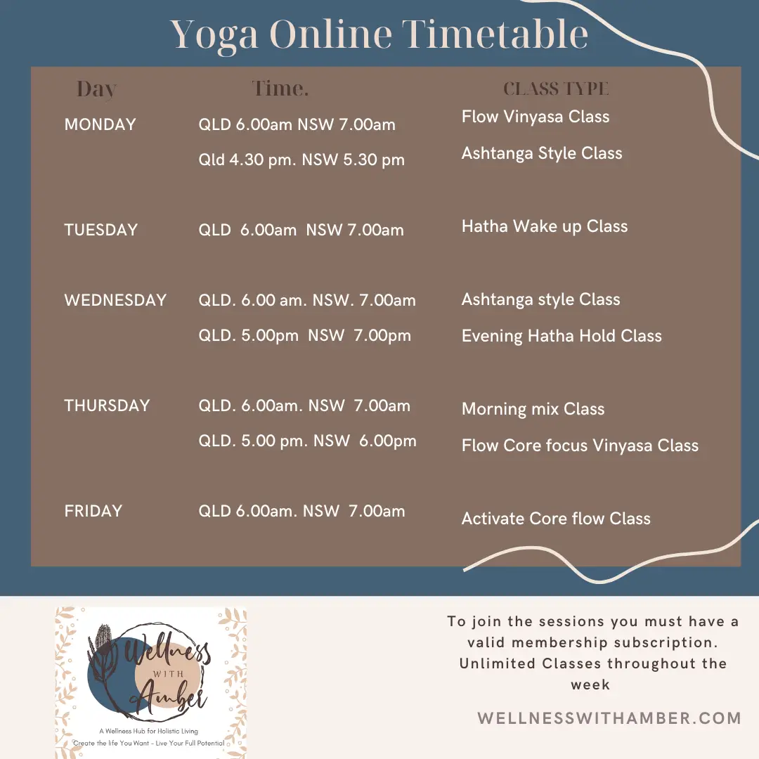 Yoga With Amber - Yoga classes, Private Yoga sessions, Wellness coaching.