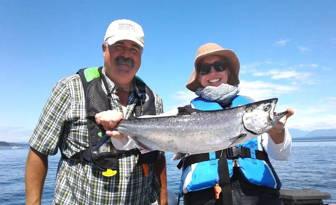 Dion's guided salmon fishing